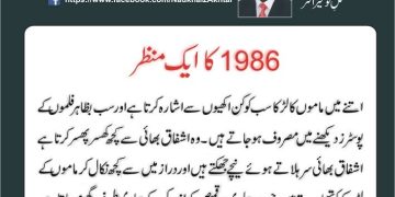 1986 Ka Aik Manzar