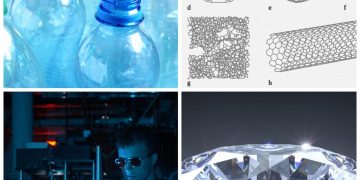 پلاسٹک سے ہیرے بنائیں