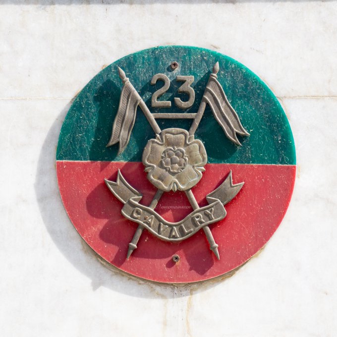 بھینی ڈھلواں کی یادگار 23 کیولری کے سوختہ جاں شہید